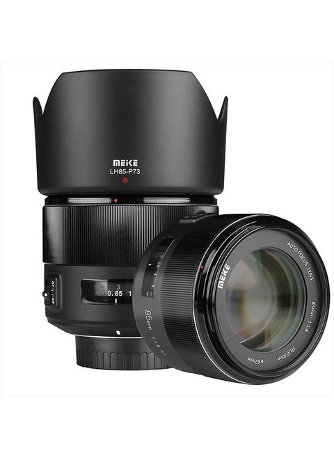 85mm f1.8 Wide Aperture Full Frame Auto Focus Telephoto Lens for Nikon F Mount DSLR Camera and Compatible with Nikon APS-C Cameras D610 D750 D780 D810