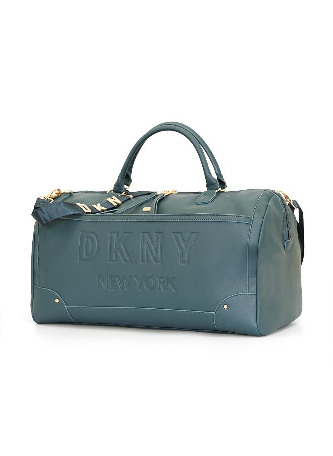 DKNY Impressionist Duffle Bags for Unisex | Ultra Lightweight Travel, Sports & Gym Duffle Bags Color Pine  - Image 1