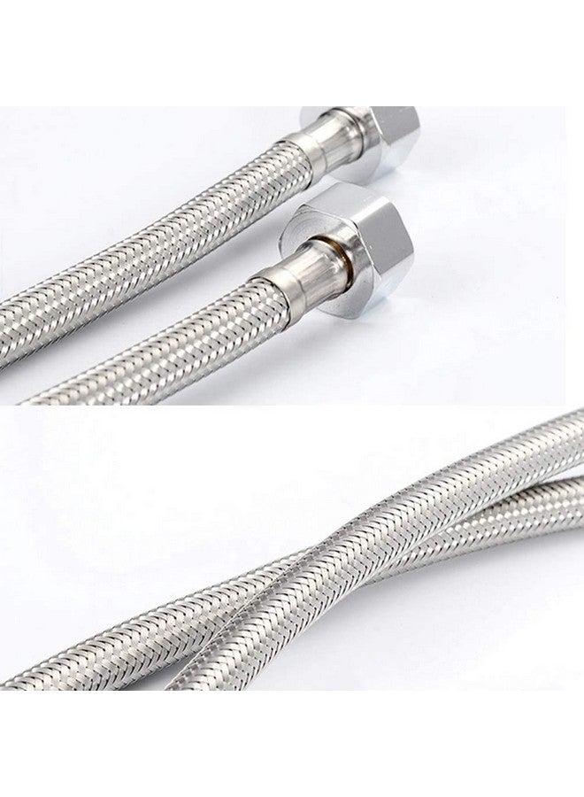 ALTON ALT2005, SS-304 Grade 18-INCH, Connection Pipe, Grey (2-Piece Set)