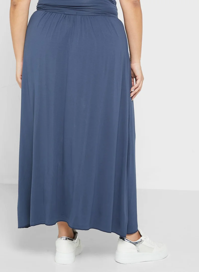Ginger Plus Essential Maxi Skirt