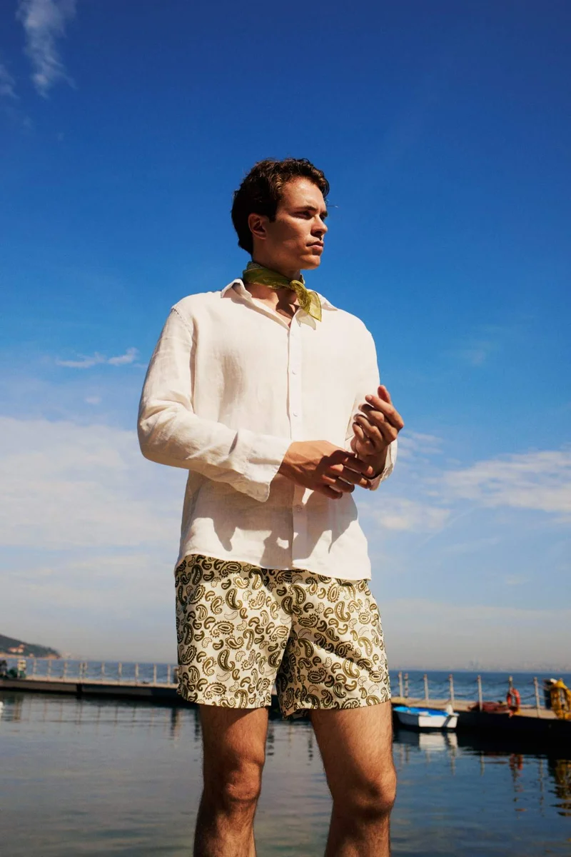 Printed Swim Shorts
