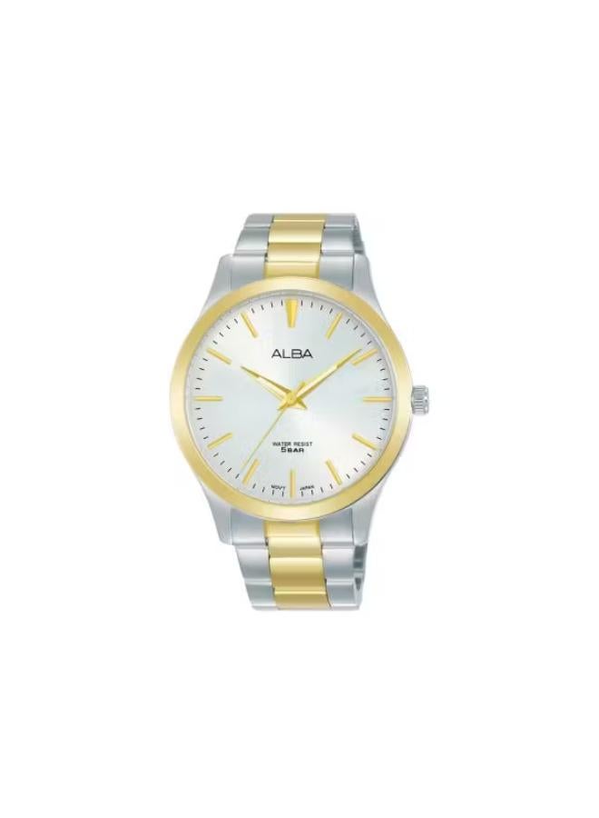ALBA Men's Hand Watch STANDARD Stainless Band, Silver Dial ARSY96X