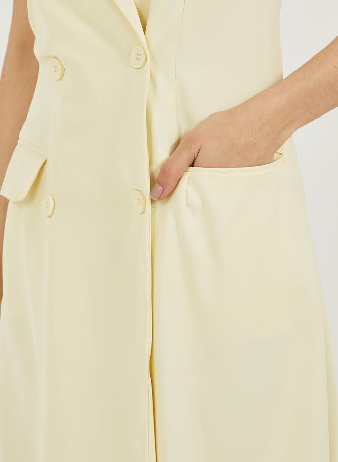 Styli Halter Blazer Maxi Dress  - Image 4