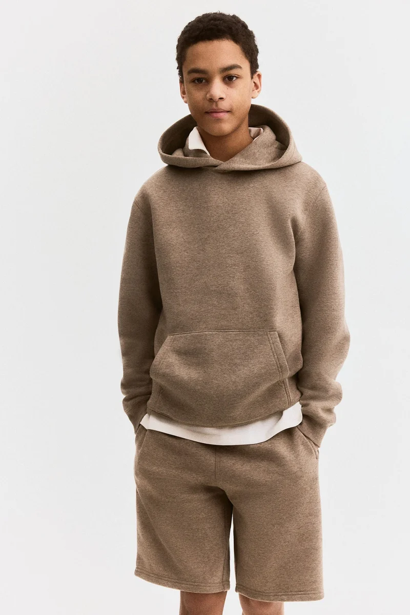 H&M 2-piece hoodie and sweatshorts set