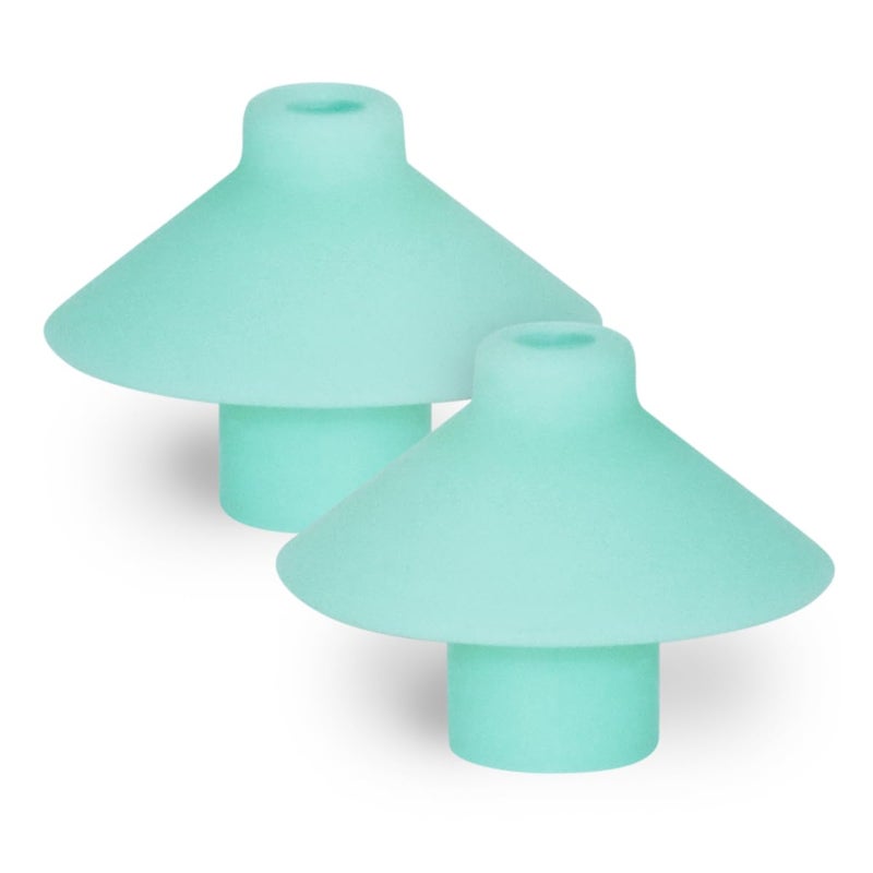 Navage Nose Pillow Pair (Extra Large) Nose Pillows Nasal Irrigation System - Medical Grade Silicone Nose Buds - Compatible with All Nasal Rinse Devices - Image 1