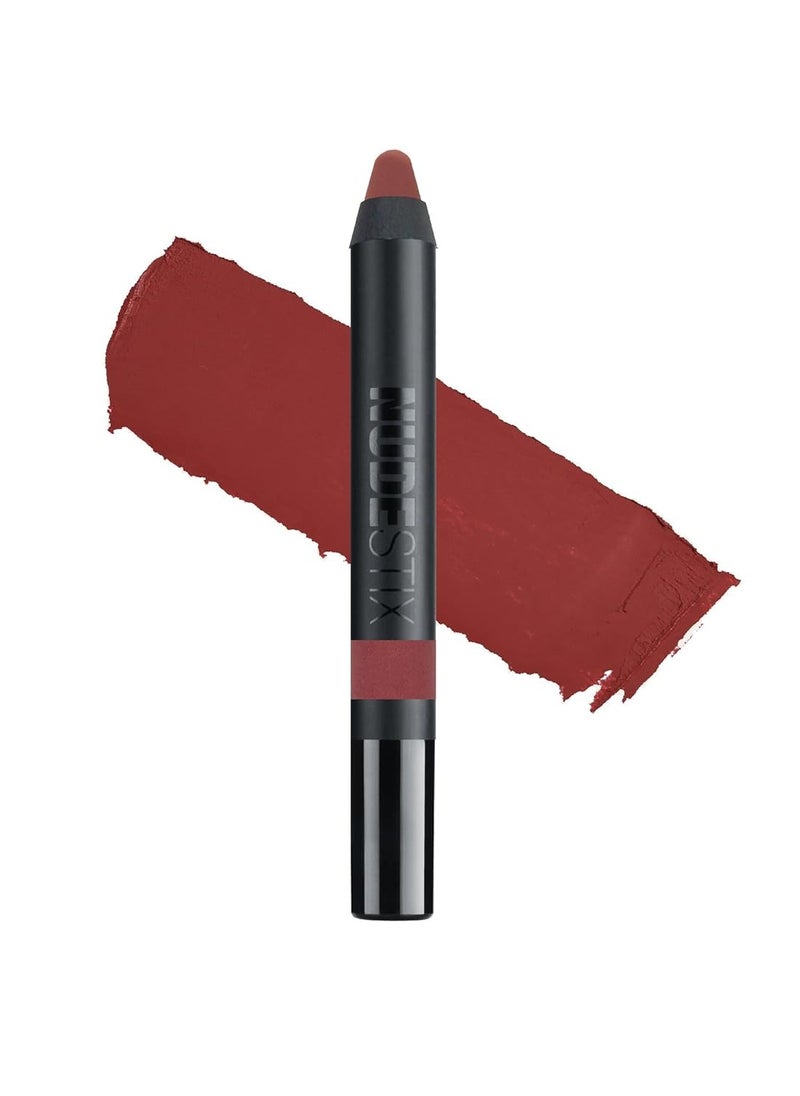 NUDESTIX NUDESTIX Intense Matte Lip + Cheek Pencil- Retro, 2.8g 