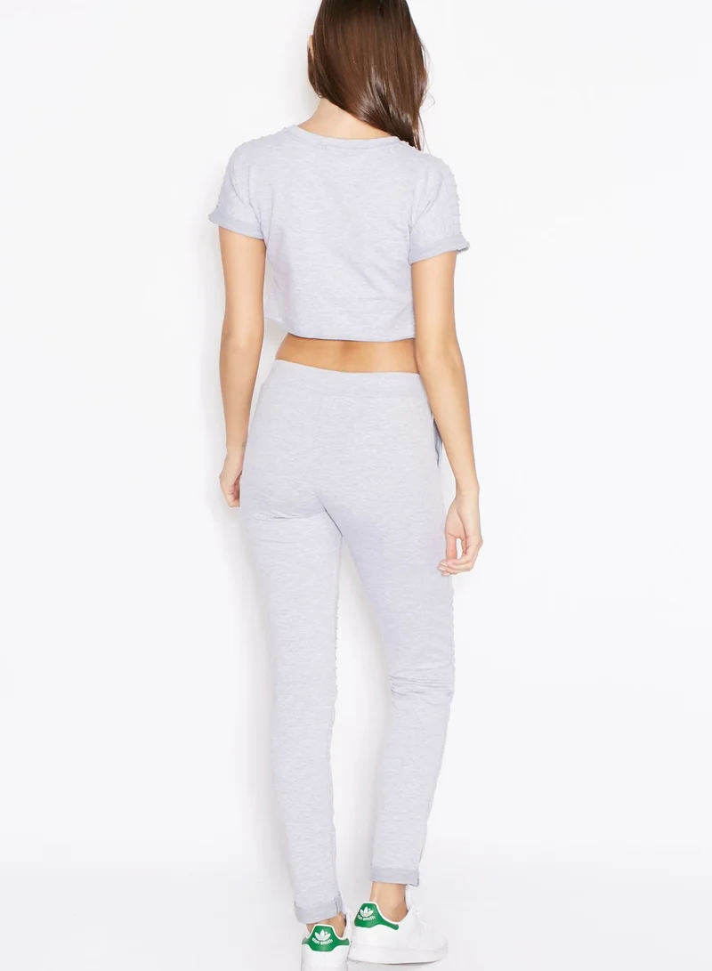 Ginger Badge Joggers Set