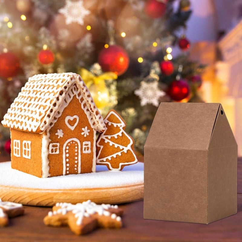 80UncleKimby 50Pcs Christmas Gingerbread House Kit - Image 2