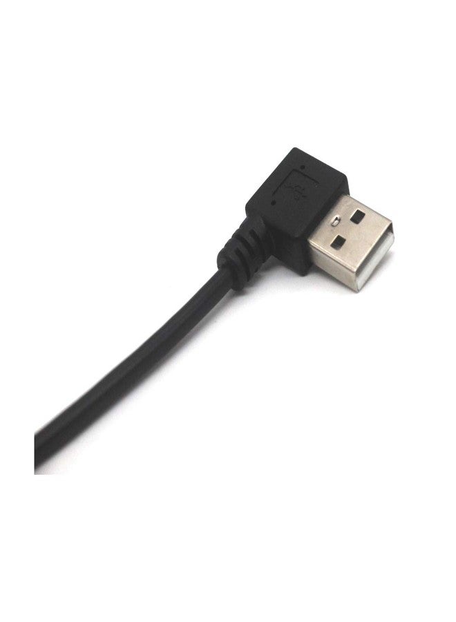 Kework 12 Inch Right Angle USB 2.0 Splitter Cable, USB Extender 1 Male to 2 Female HUB Extension Cord - Image 3