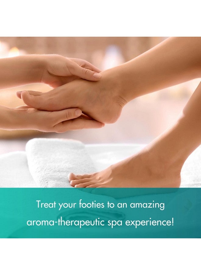 سبا ريدي مقشر جل الخفاف بالنعناع والأوكالبتوس 16 أونصة مانيكير وباديكير ومقشر للجسم غني بحمض الهيالورونيك والأحماض الأمينية والبانثينول ومستخلص السنفيتون - Image 2