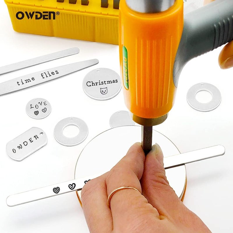 OWDEN Premium Metal Stamping Bracelet blanks,Width:3/8 inch and Length: 6 inch, Thickness: 1.5mm,15Pack Aluminum Bracelet Blanks for Jewelry Working. - Image 4