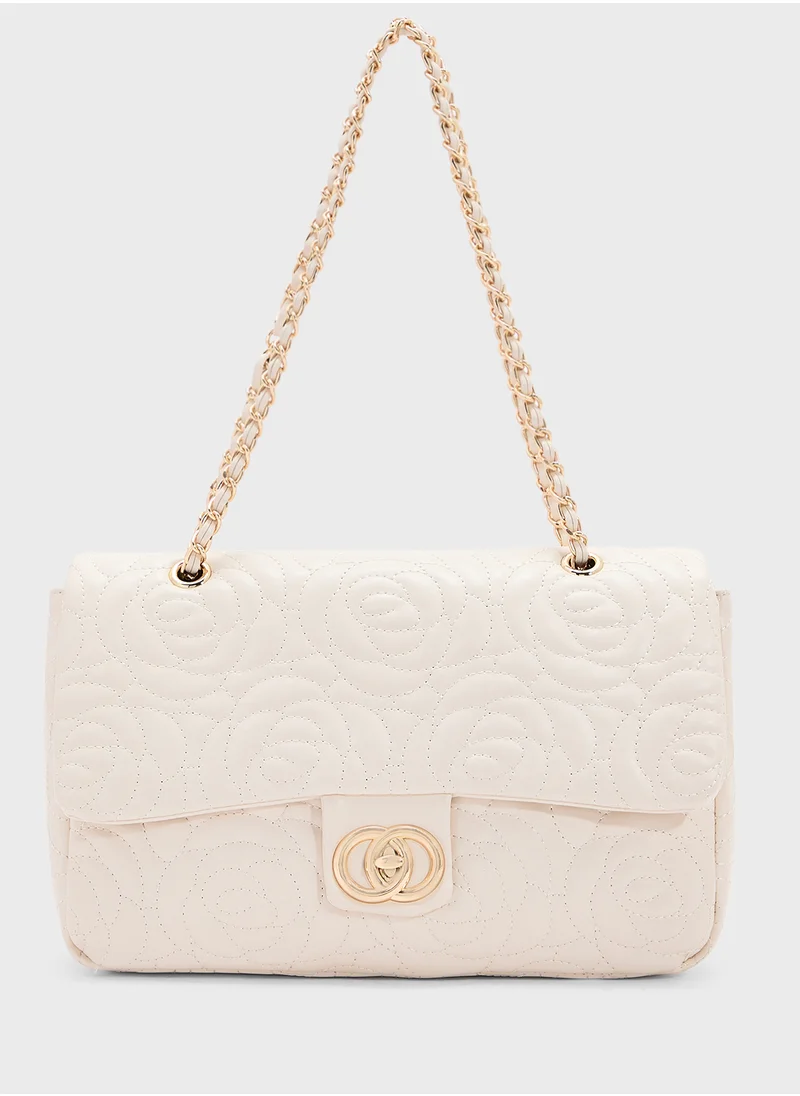 ELLA Rose Floral Embroidered Crossbody Bag