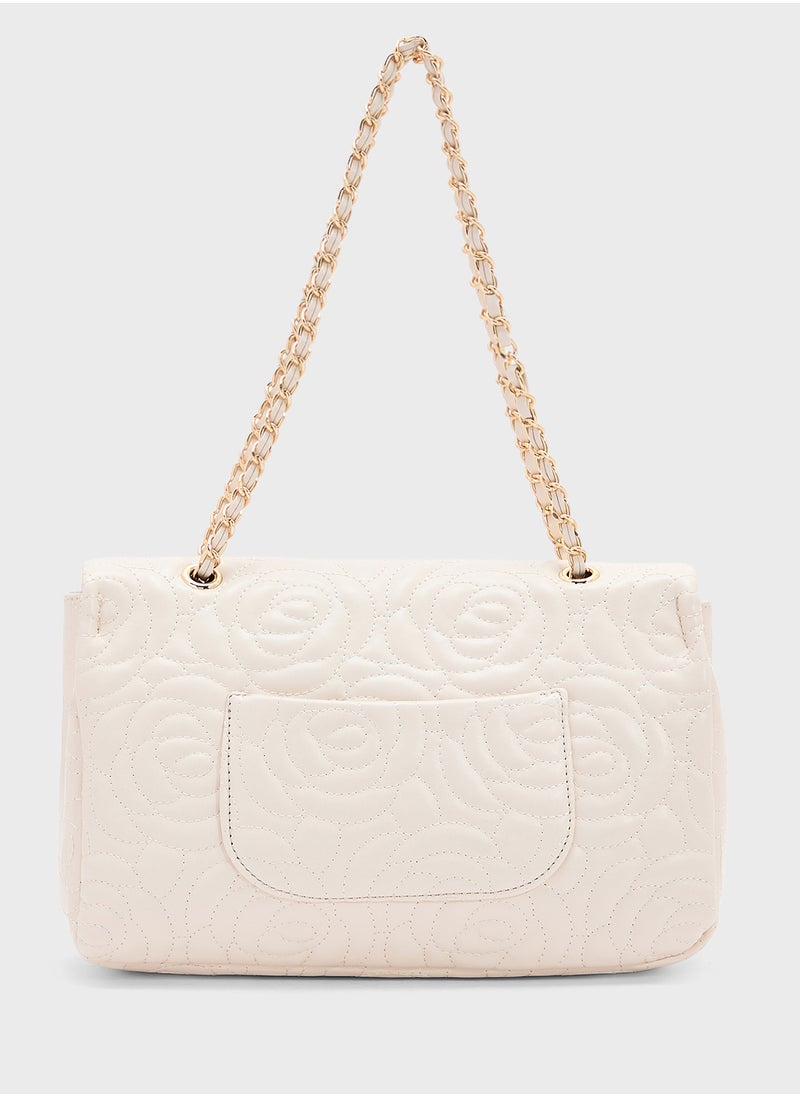 ELLA Rose Floral Embroidered Crossbody Bag  - Image 2