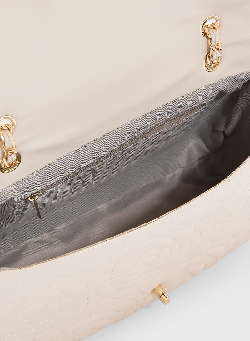 ELLA Rose Floral Embroidered Crossbody Bag