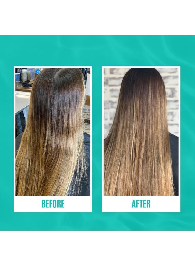Malibu C علاج العناية بالمياه العسرة - شامبو المياه العسرة، بلسم وقناع للشعر لإزالة الرواسب والشوائب - مجموعة العناية بالشعر المرطبة (6 قطع) - Image 2