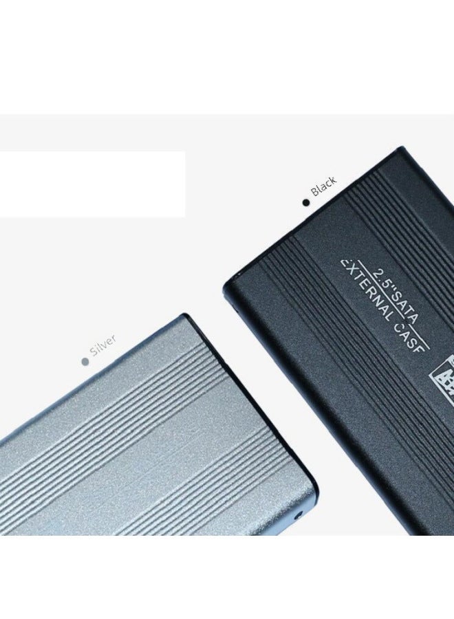 2.5-inch Serial Port 3.0 Interface Mobile Hard Drive Box Aluminum Alloy High-speed Usb Digital Computer/mobile Box-Color:Blue  - Image 4