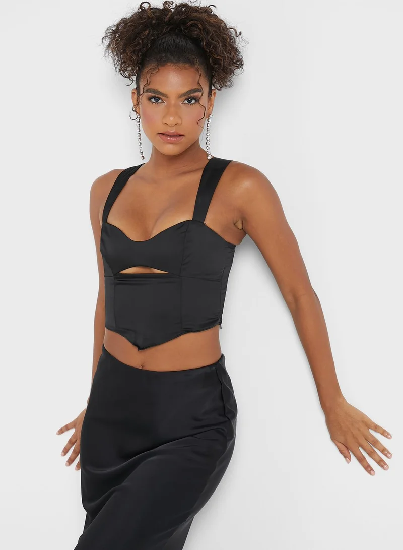 TOPSHOP Strappy Crop Top