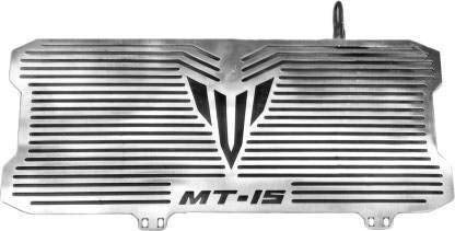 SELVIKE Stainless Steel Motorcycle Radiator Guard Protector Grill for MT15 (SILVER TYPE 2) - Image 2