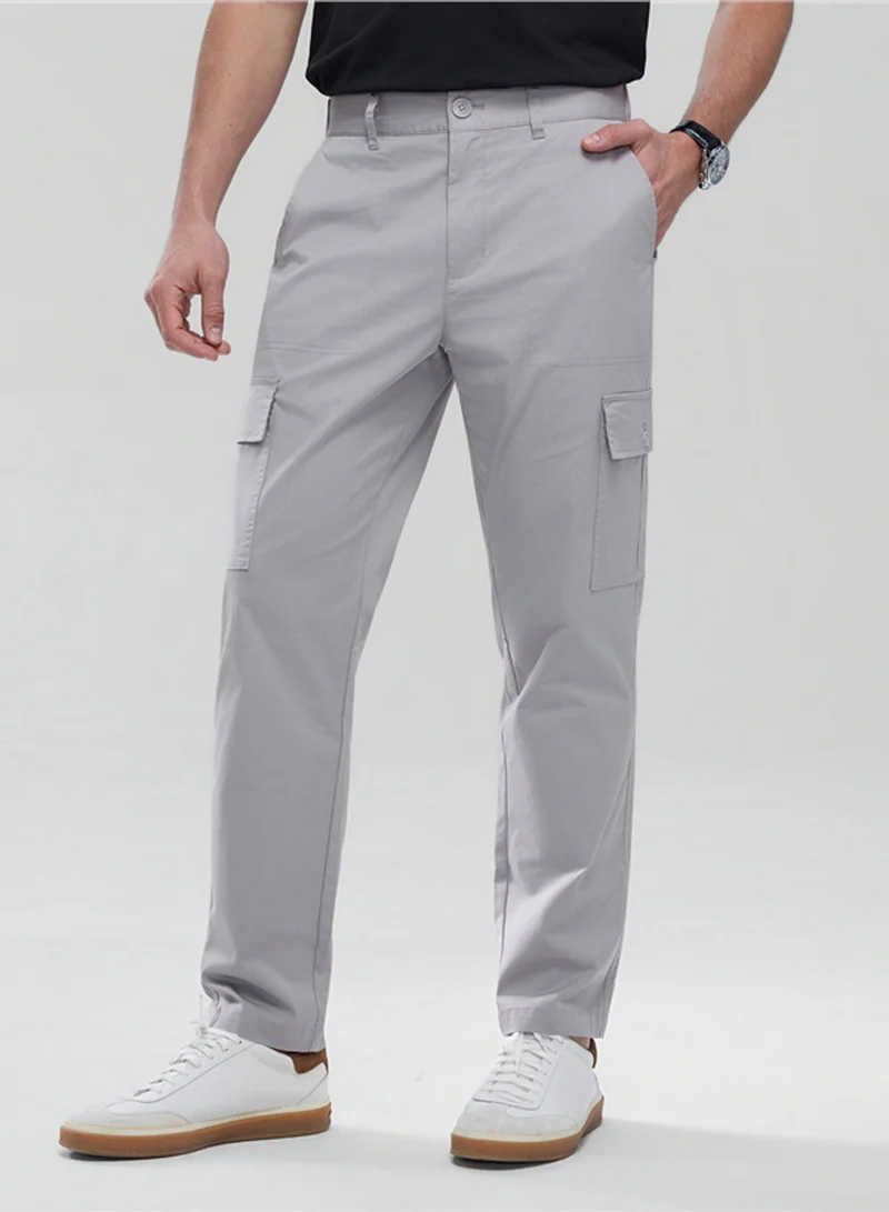 جيوردانو Men’s Relaxed Stretch Twill Cargo Khakis