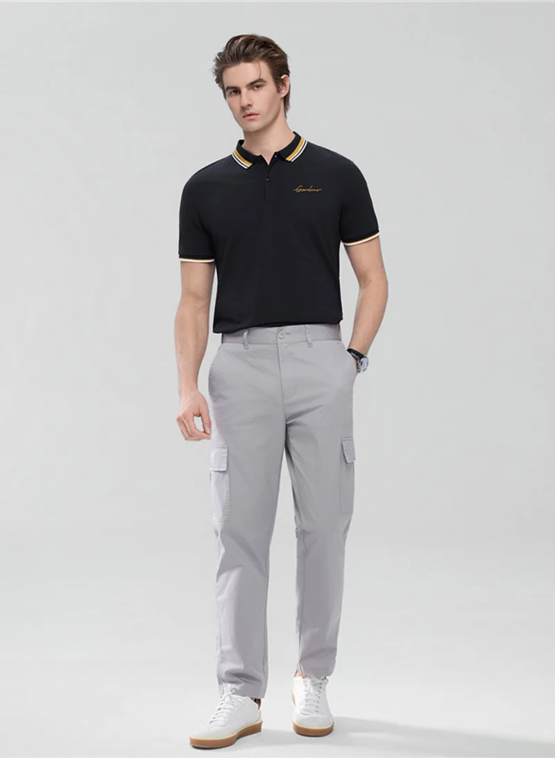 جيوردانو Men’s Relaxed Stretch Twill Cargo Khakis