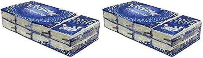 Everyday 9 x Pocket Tissues Packs - 8 Packs Included Pack of 2