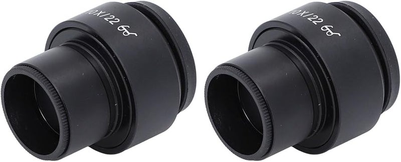 KP WF10X Microscope Eyepiece 10X Wide Field Optical Lens 22mm High Eye Spot Diopter Adjustment 30mm Mount - Image 4