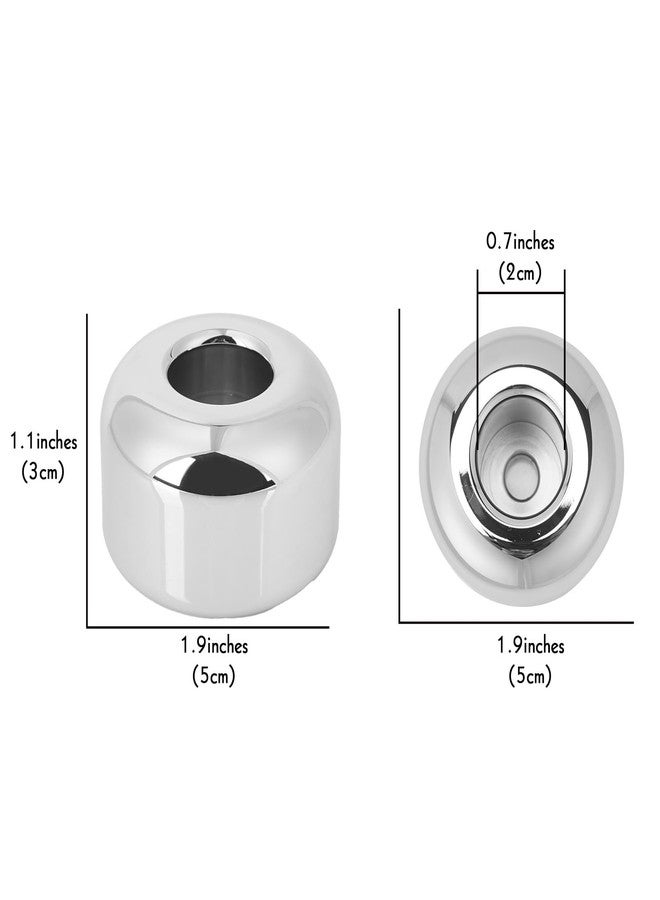 LUEXBOX 2 Pack Aluminum Alloy Razor Base, Safety Razor Alloy Stand for Bathroom Accessory, Desk Pen Holder Toothbrush Shaving Base - Image 2