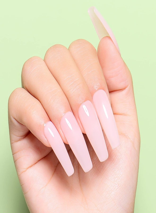 AIMEILI Nude Gel Nail Polish Translucent Nail, Cruelty Free, Vegan, Hema Free, Soak Off U V LED Nail Art - (457) 10ml - Image 5