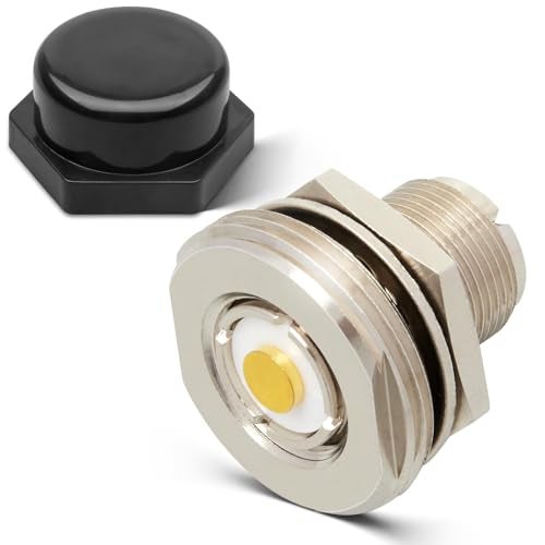 Anina NMO to UHF Female SO-239 Connector NMO Mount Assembly with Cover PL259 Adapter Short Type for VHF/UHF/Ham Radio Mobile Dual Band Antenna 5/8 Inch Mounting Hole 1 Inch Stud - Image 1