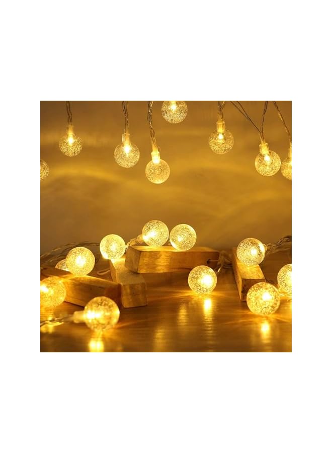 The Bros Crystal Globe Ball Lights - 20 LED, 5m String Lights  - Image 2