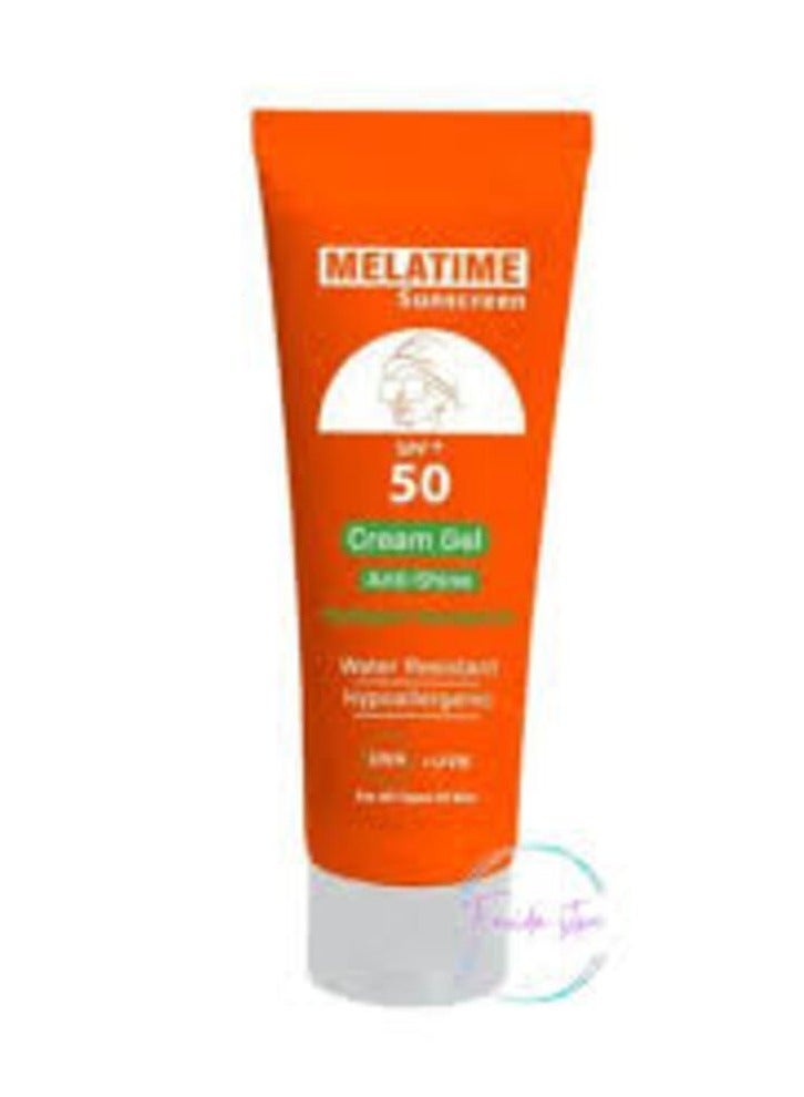 MELATIME SUN SCREEN SPF(50+)SUN GEL Cream 120 GM - Image 5