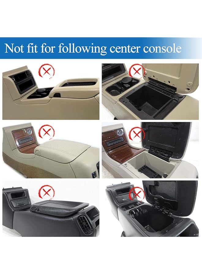 Generic Center Console Lid/Cover Armrest Repair Kit Compatible With 99-07 Chevy Silverado,Tahoe,Suburban,Avalanche,Gmc Sierra,Yukon,Escalade-Replaces 19127364,19127365,19127366  - Image 5