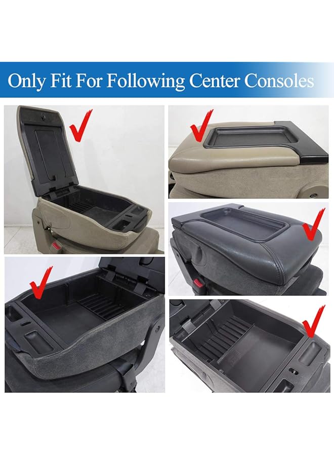 Generic Center Console Lid/Cover Armrest Repair Kit Compatible With 99-07 Chevy Silverado,Tahoe,Suburban,Avalanche,Gmc Sierra,Yukon,Escalade-Replaces 19127364,19127365,19127366  - Image 2