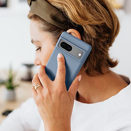 Tobfit Tpu Case For Google Pixel 7, Soft Protective Shockproof Phone Cover, Durable Anti-Scratch Smart Phone Case For Women Men, Blue - Image 5