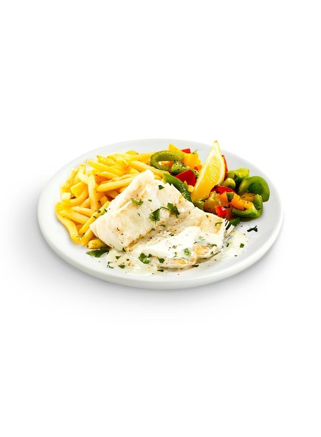 Urban Snackers Porcelain Coupe Dinner Plate, 18 Cm, White, 8023 - Image 2