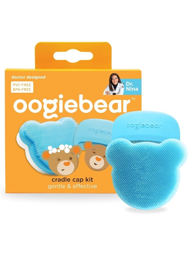 oogiebear Cradle Cap Brush Kit for Babies - Image 1