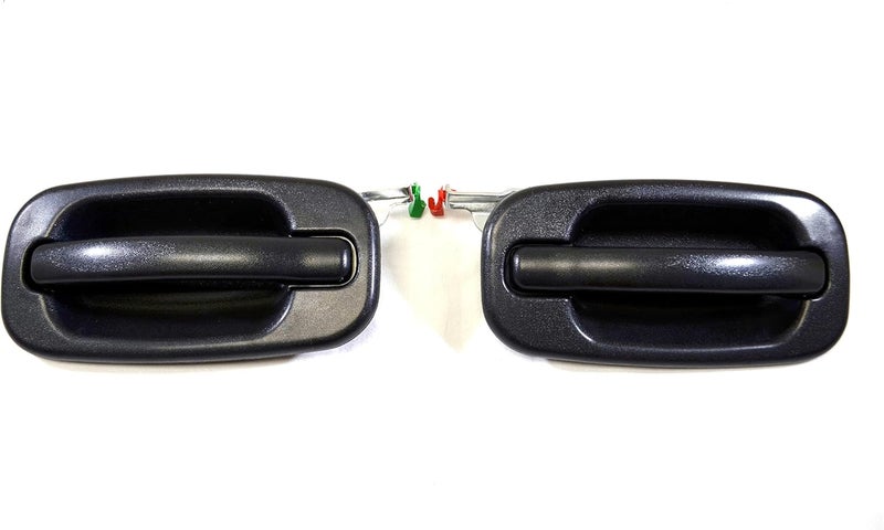 PT Auto Warehouse GM-3523A-RP - Textured Black Outside Exterior Door Handle - Rear Left/Right Pair - Image 1