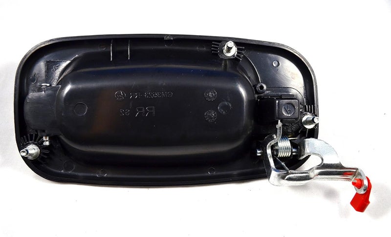 PT Auto Warehouse GM-3523A-RP - Textured Black Outside Exterior Door Handle - Rear Left/Right Pair - Image 2