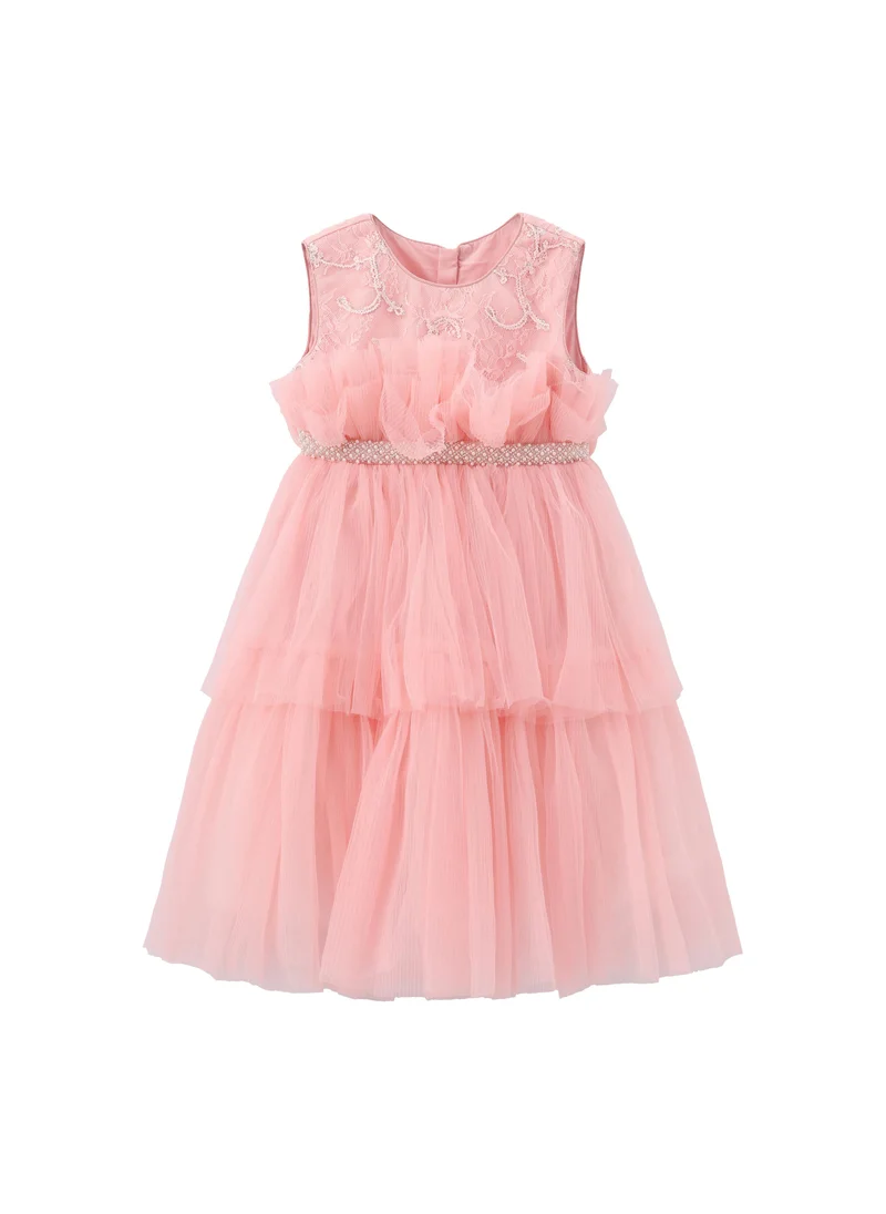 Kids Girls Woven one-piece dress