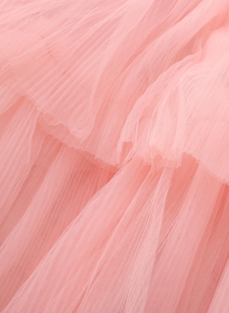 Balabala light pink Kids Girls Woven one-piece dress for Women | Best Price UAE