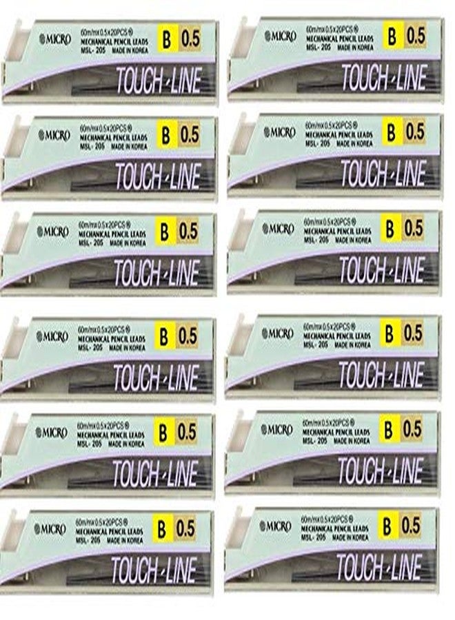 MICRO JEDO MECHANICAL PENCIL LEADS (0.5MM-B, PACK OF 12)