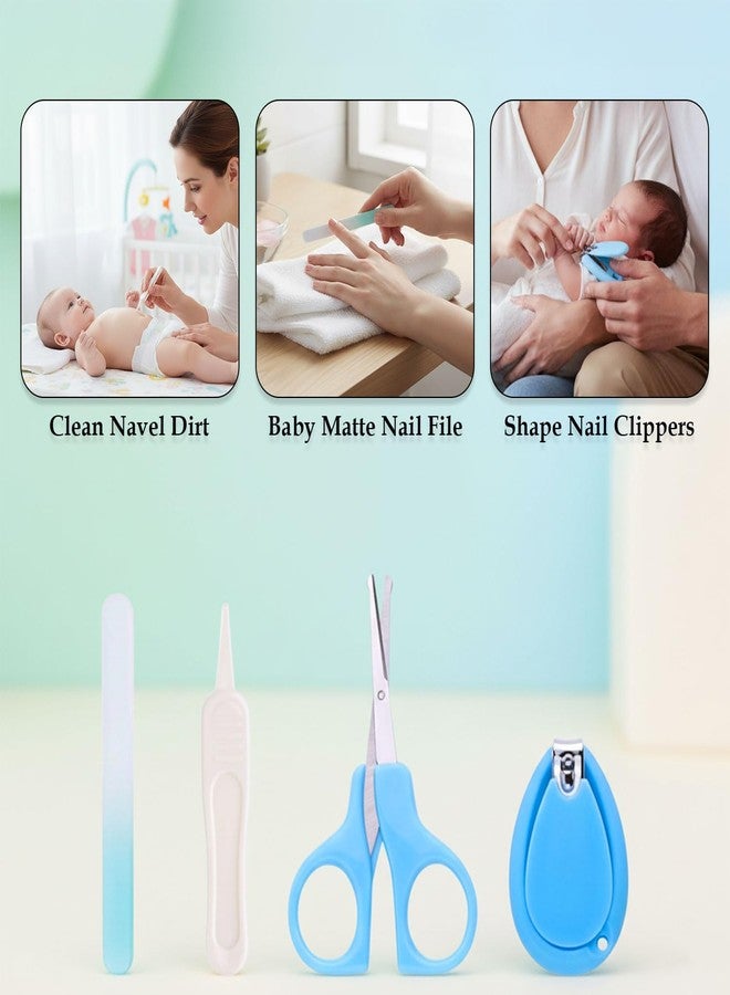 SYGA Baby, Infant and Toddler Grooming Kit with Scissors - Unique Baby Shower Gift for Girls and Boys (Blue) - Image 5