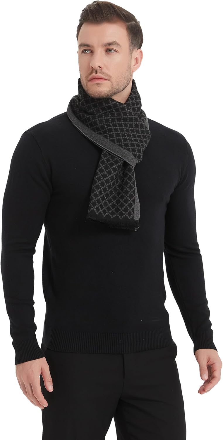 EP Mode Men's Winter Scarf, Cashmere Feel, Super Soft & Warm - Image 3