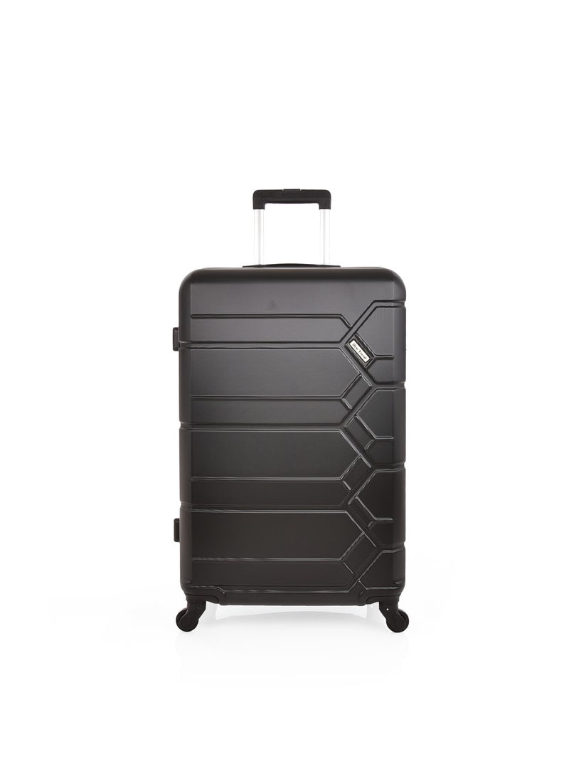 نيو ترافيل طقم حقائب أمتعة بتفاصيل نسيجية مكون من 4 قطع أسود - Image 2