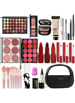 All In One Makeup Kit Makeup Kit For Women Full Kitmultipurpose Women’S Makeup Setsbeginners And Professionals Alikeeasy To Carry (Black)