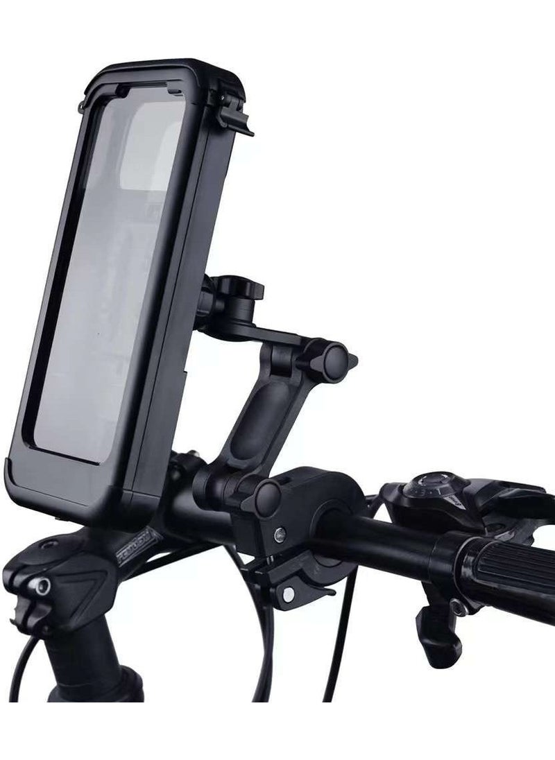 Airstorr - Adjustable Aluminum Alloy 360 Rotating Scooter Bicycle Motorcycle Phone Holder Mt3 - Image 1