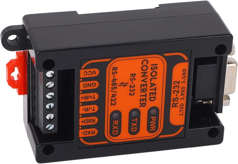 Sorandy Industrial RS232 to RS422 RS485 Converter, Active Isolated Serial Converter, Digital Isolation with 3000Vrms 500VDC, Ideal for Cash Register, Modem, Scanner, CNC & - Image 4