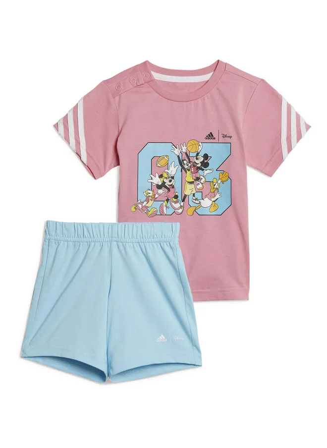 اديداس Baby Girls adidas X Disney Mickey Mouse Summer Set