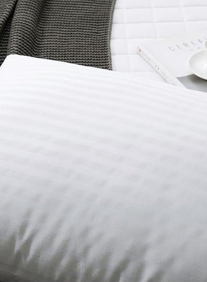 Pillow, Comfortable Hotel Bed Pillow for Sleeping with Microfiber Filling, 75x50 cm  - Image 2