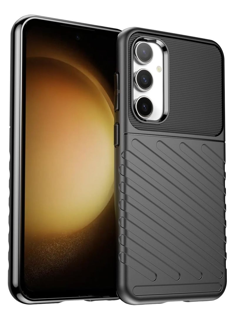 عام غطاء متوافق مع Samsung Galaxy S23 FE 5G، مصنوع من TPU ناعم، مقاوم للسقوط والصدمات، يوفر حماية لهاتف Galaxy S23 FE. - Image 1